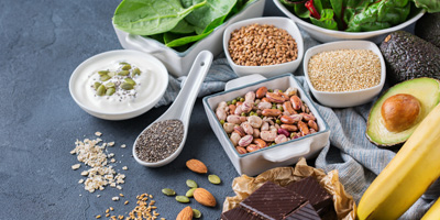 Variety of foods that contain Magnesium